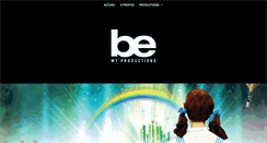 Desktop Screenshot of bemyproductions.com